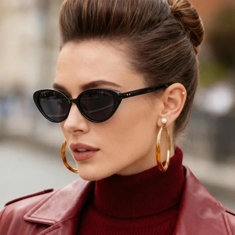 Sunglasses Cat Eye - Okulary przeciwsłoneczne damskie w stylu „kocie