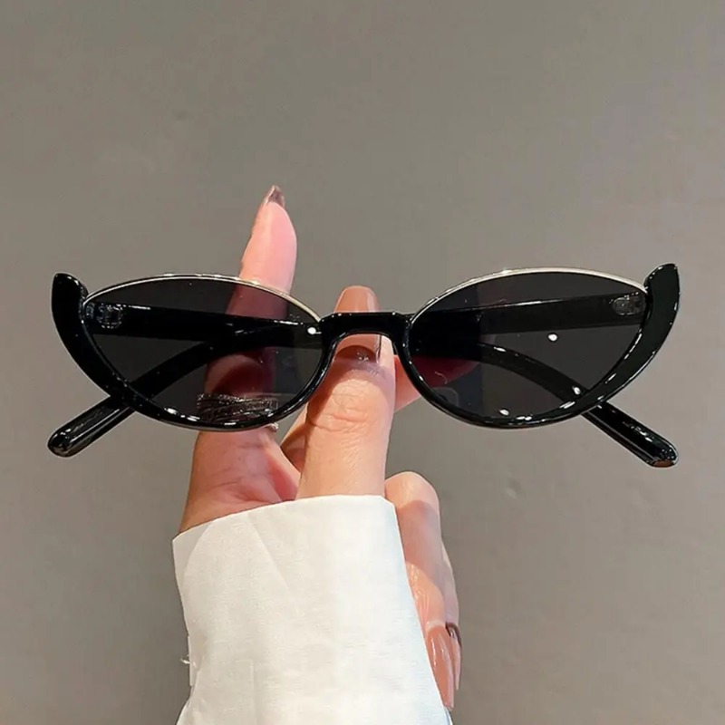 Sunglasses Cat Eye - Vintage małe okulary przeciwsłoneczne typu cat