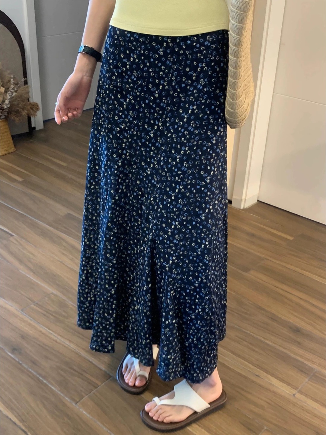 Spódnica midi w kwiatowy wzór  – Midi Skirt Floral recenzja i cena