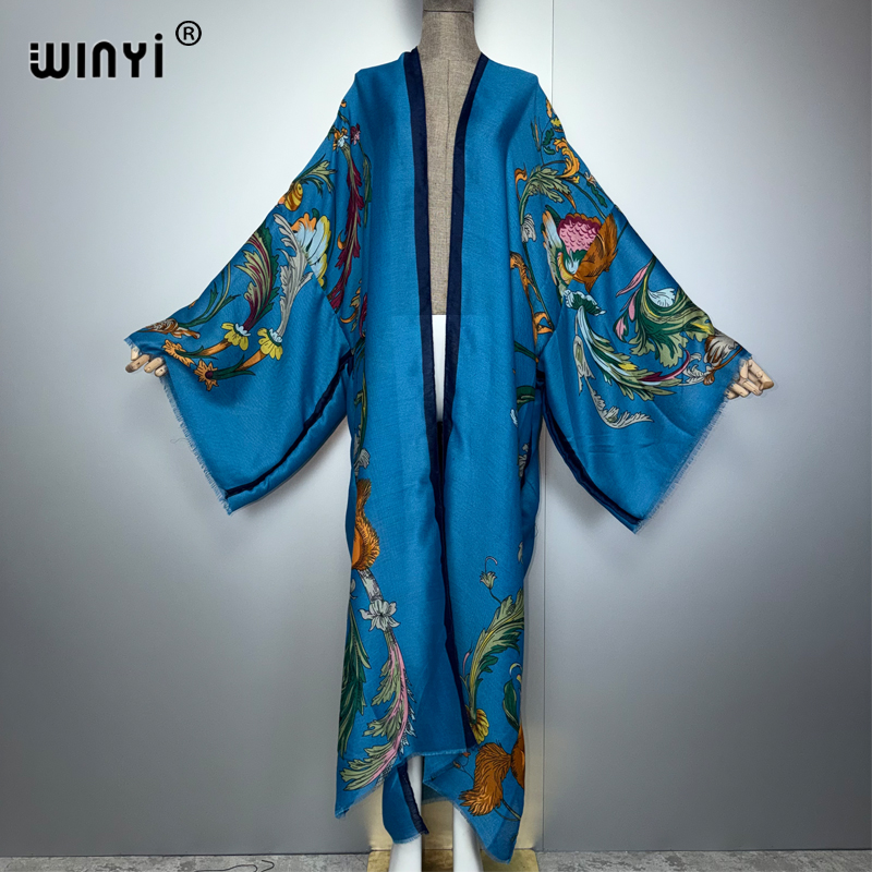 WINYI Afrykańska Sukienka Kimo – Cover Up Kaftan recenzja i cena