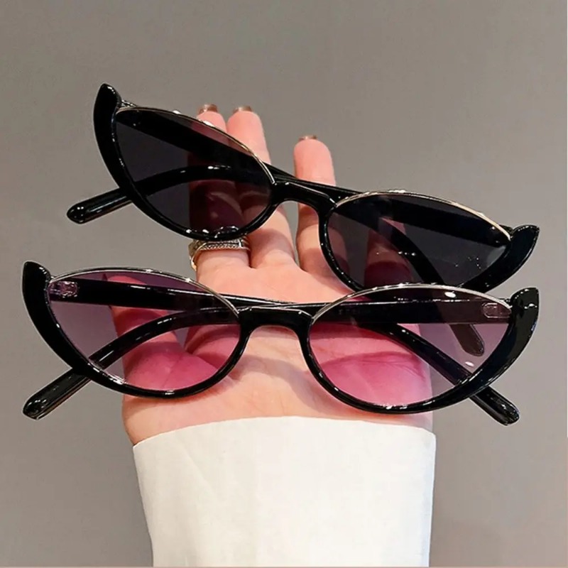 Vintage małe okulary przeciwsł – Sunglasses Cat Eye recenzja i cena