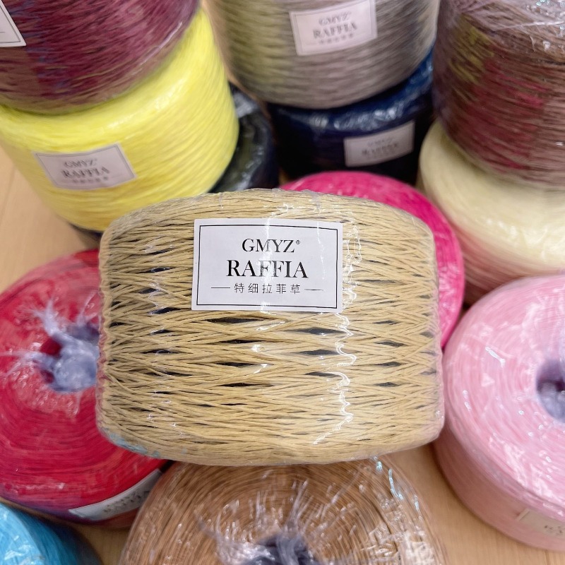 250 g/szt. Cienka płaska przęd – Crochet Bag Raffia recenzja i cena