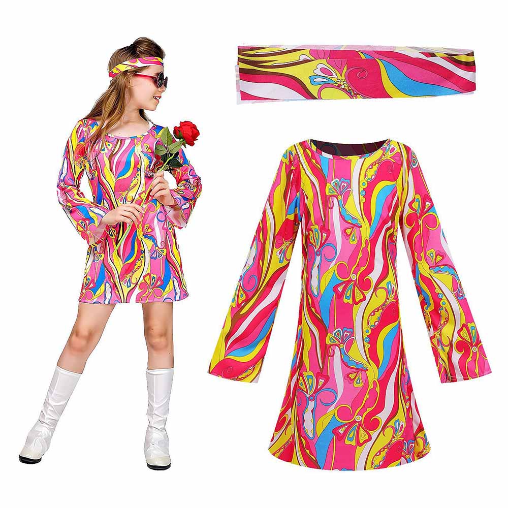 Retro zestaw w stylu lat 70. z – Romper Floral Print recenzja i cena