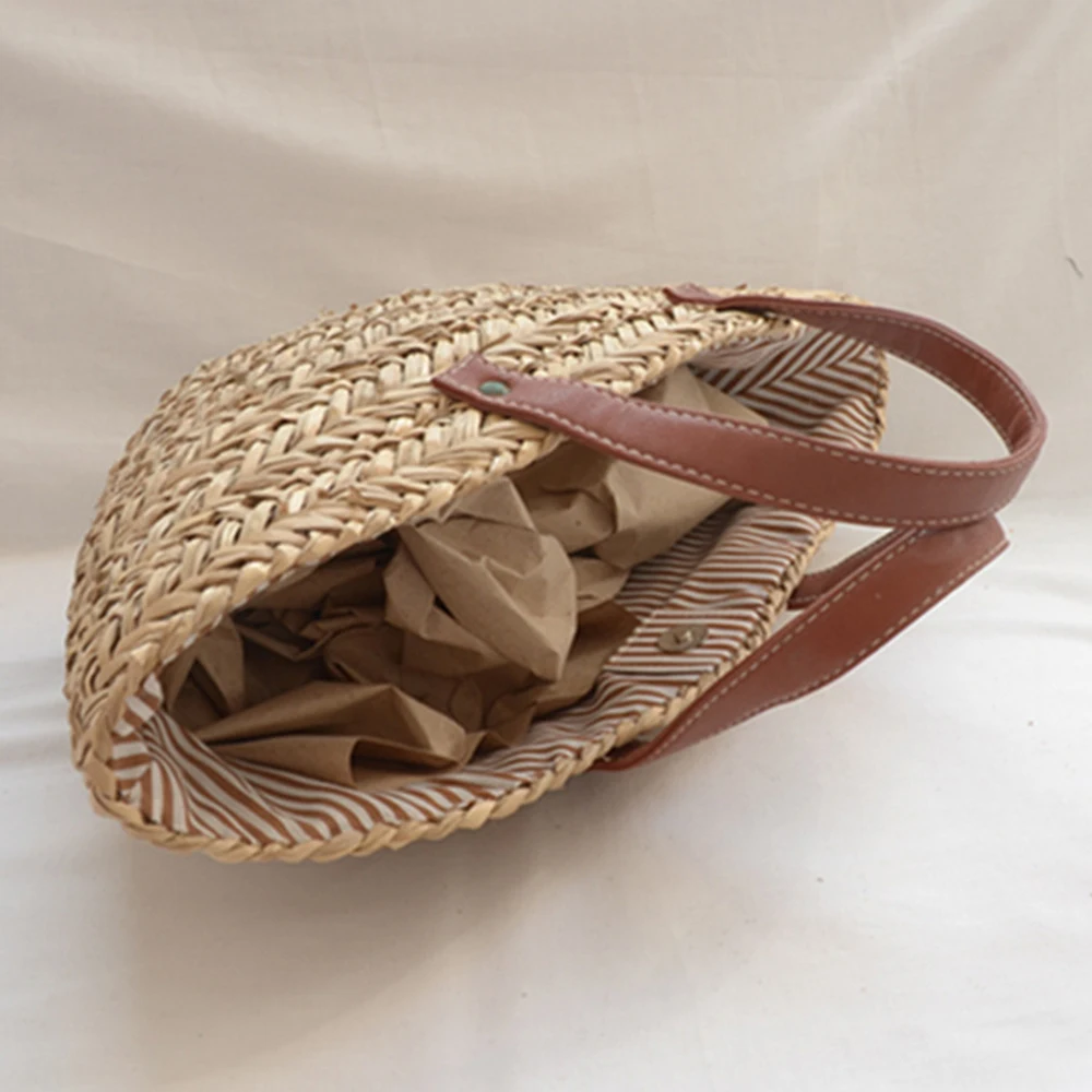 Bohemian Straw Rattan Bags for – Crochet Bag Raffia recenzja i cena